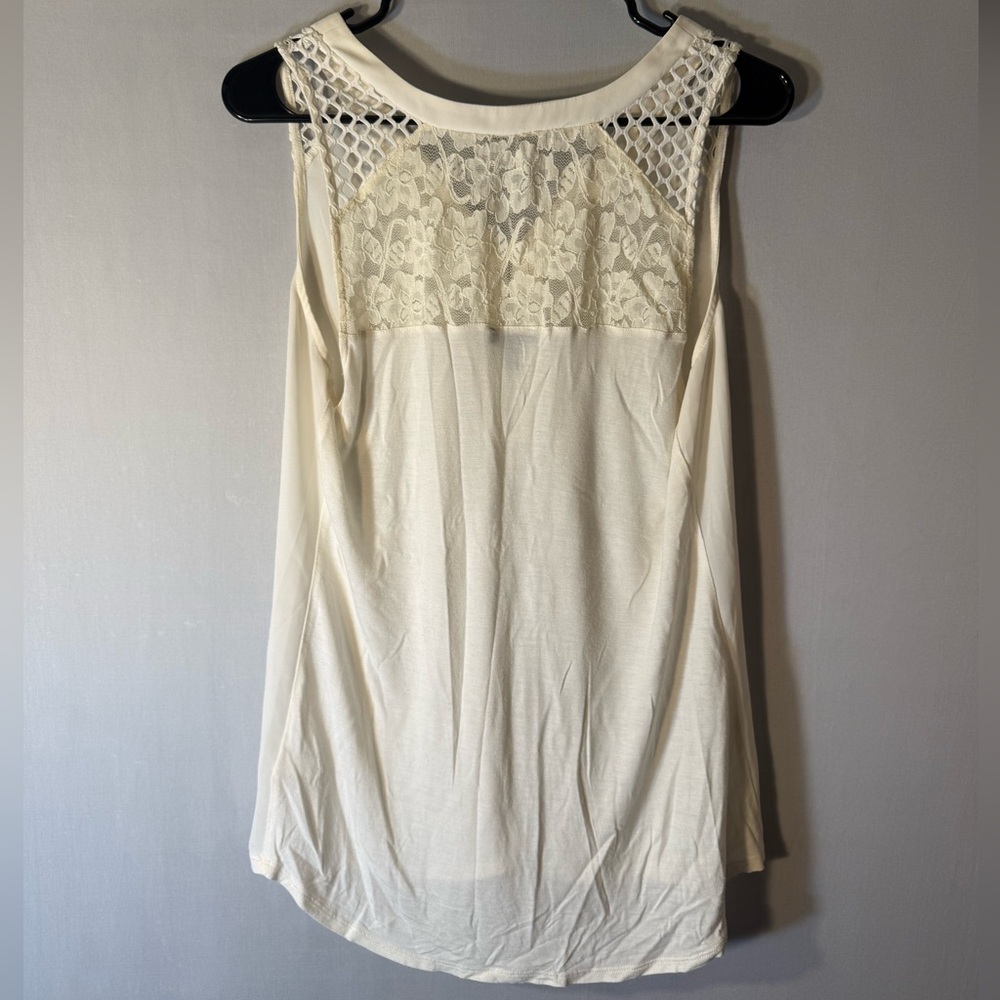 Express Cream Lace Women's Blouse